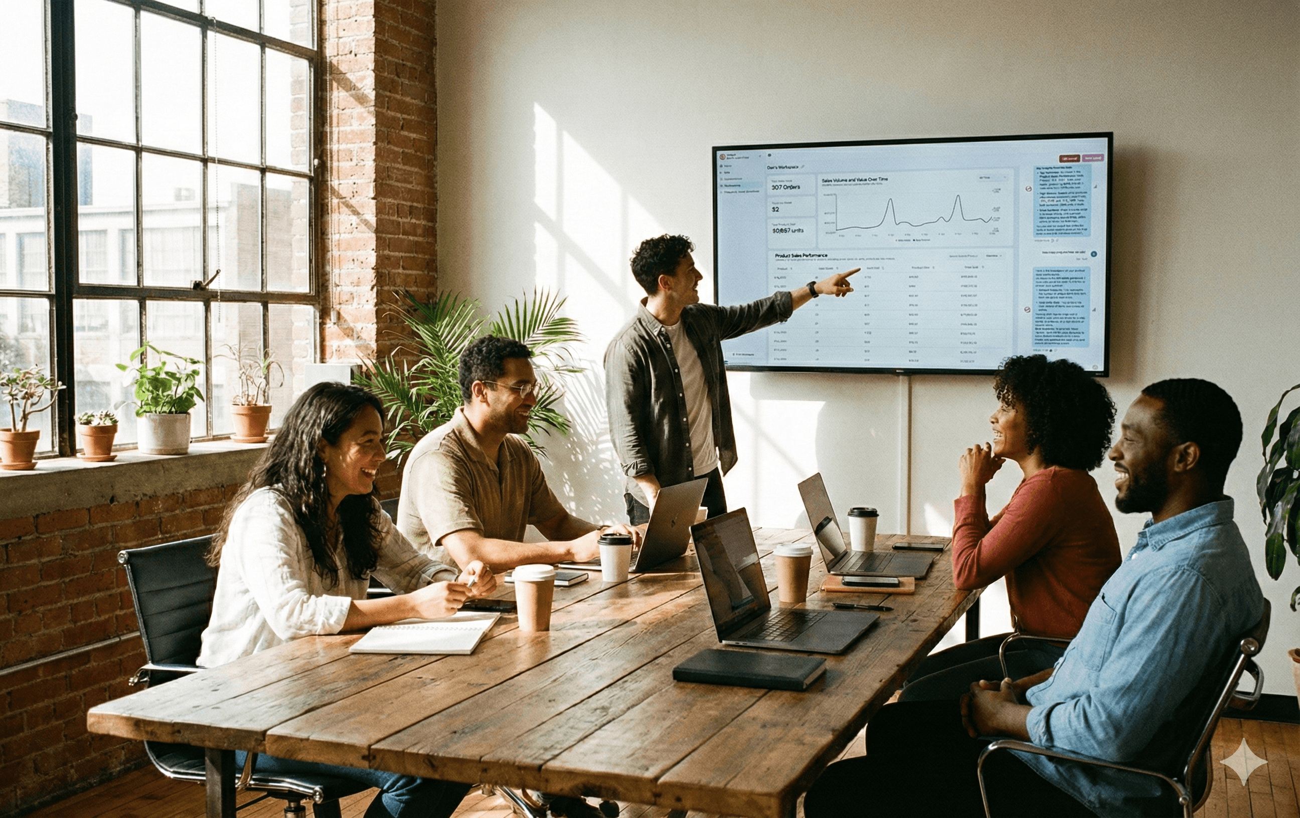 Start a conversation with your data.